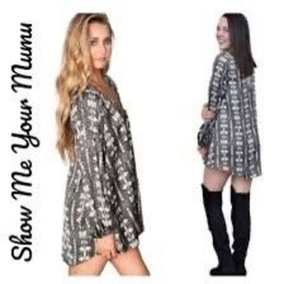 Show Me Your Mumu Snake Print Mini Dress Size Small - Picture 1 of 6